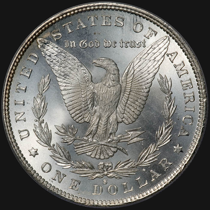 1880-S Morgan dollar